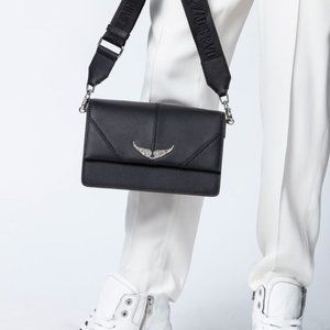 Zadig & Voltaire Lolita Leather Crossbody Bag